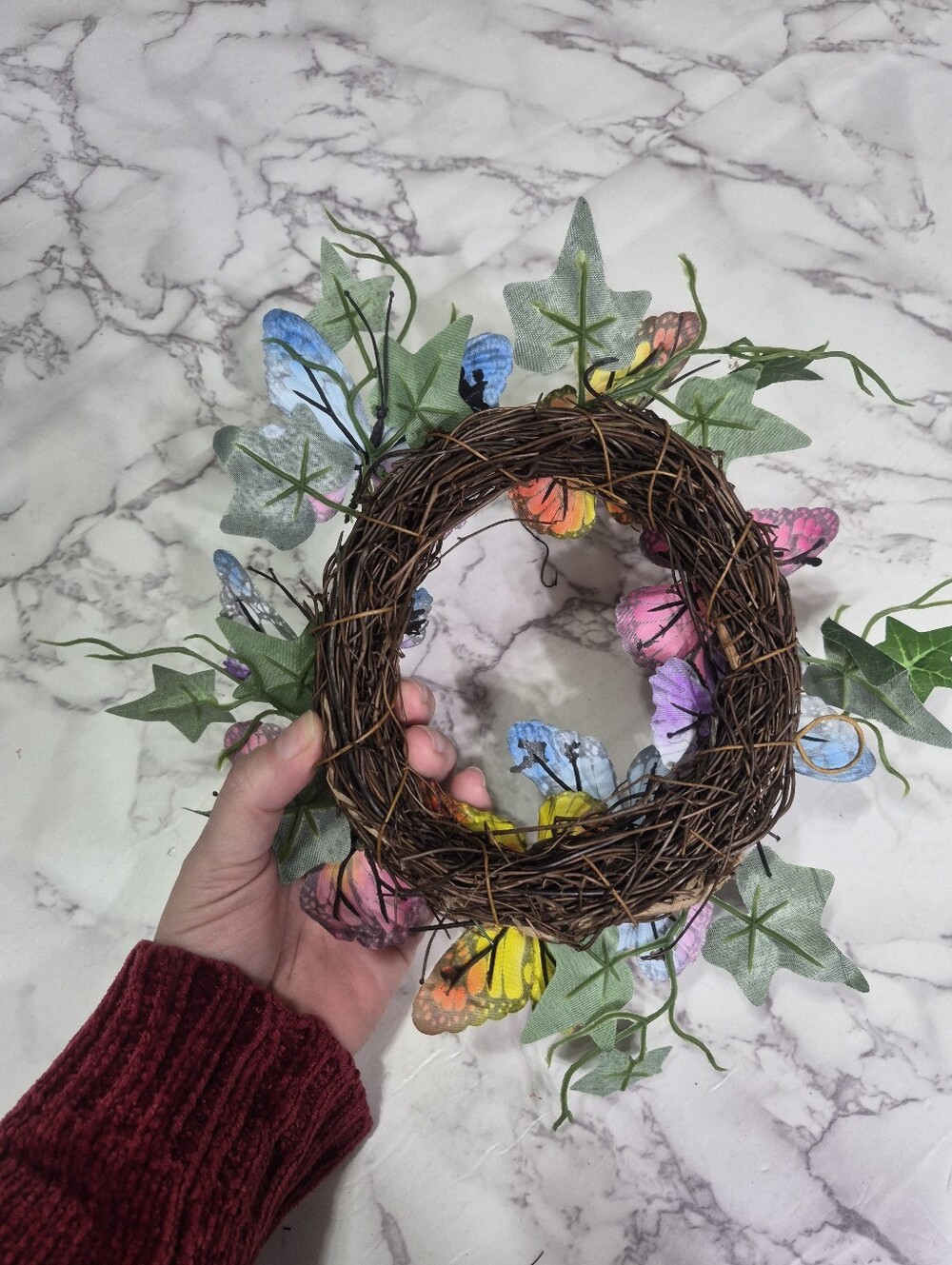 Mini Butterfly Wreath - Picture 2 of 5